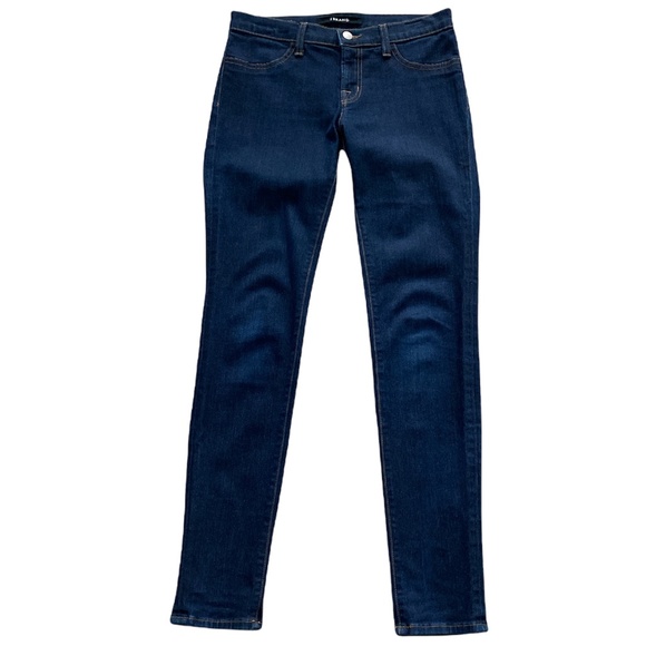 J Brand Super Skinny Dark Wash Starless Jeans Sz. 27 - Picture 3 of 11